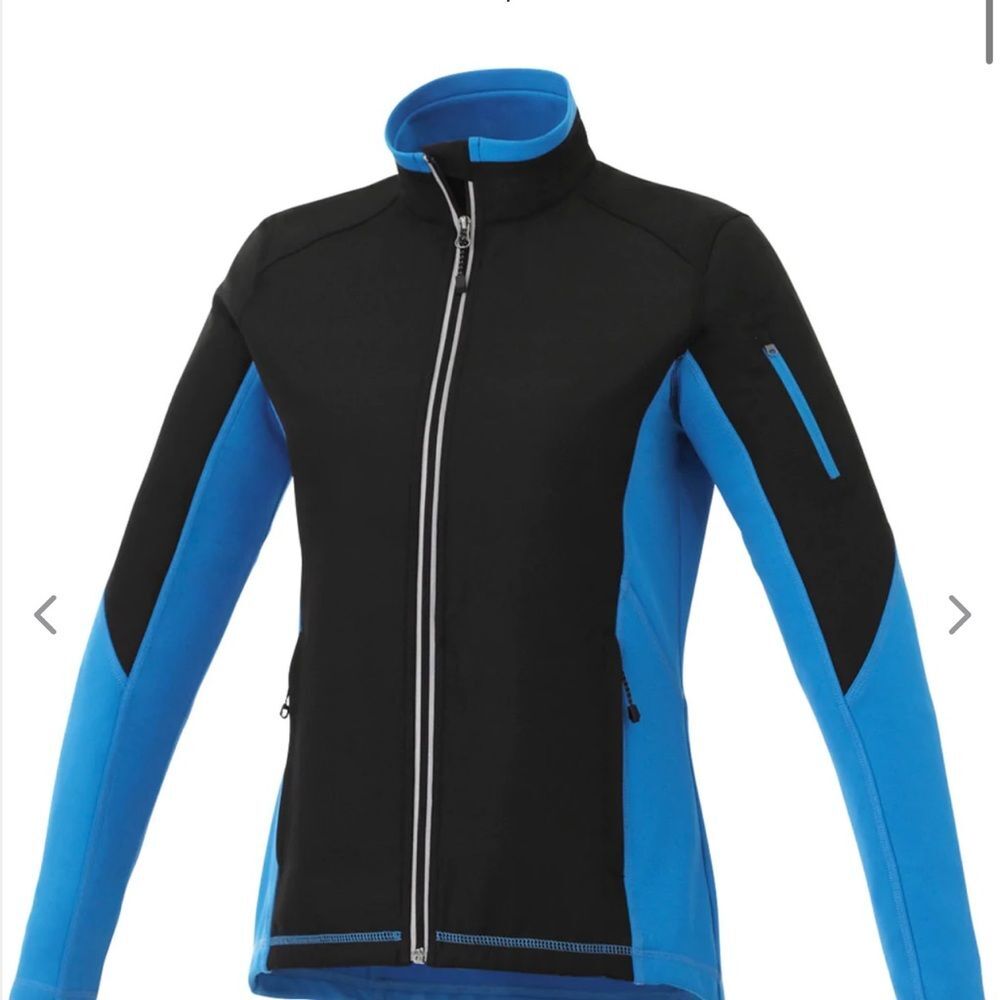 Elevate Ford Women's Olympic Blue Sonoma Hybrid Knit Jacket Size Small
